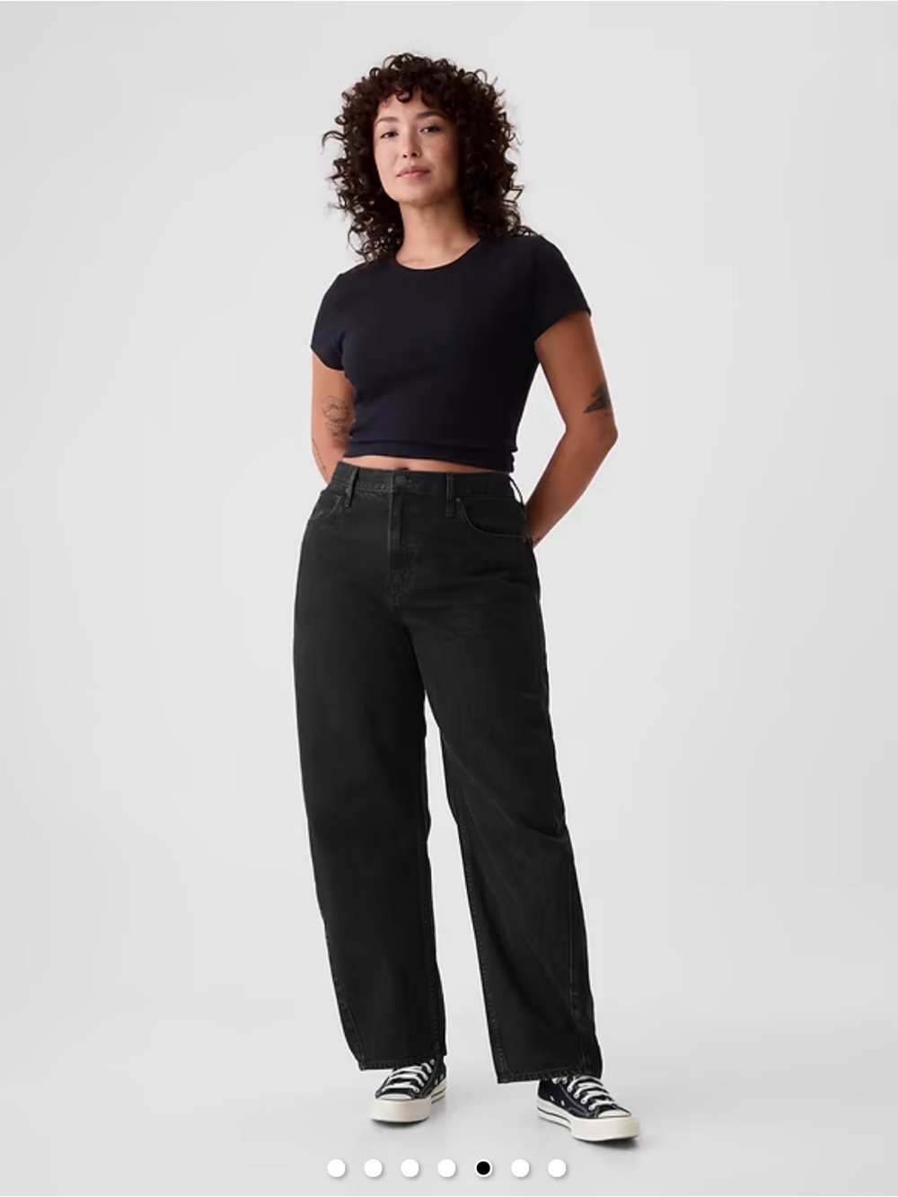 GAP High Rise Barrel Jeans - 10R